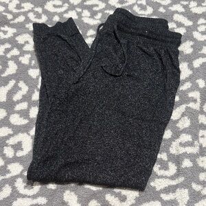 stars above Heathered Black Knit Hoodie